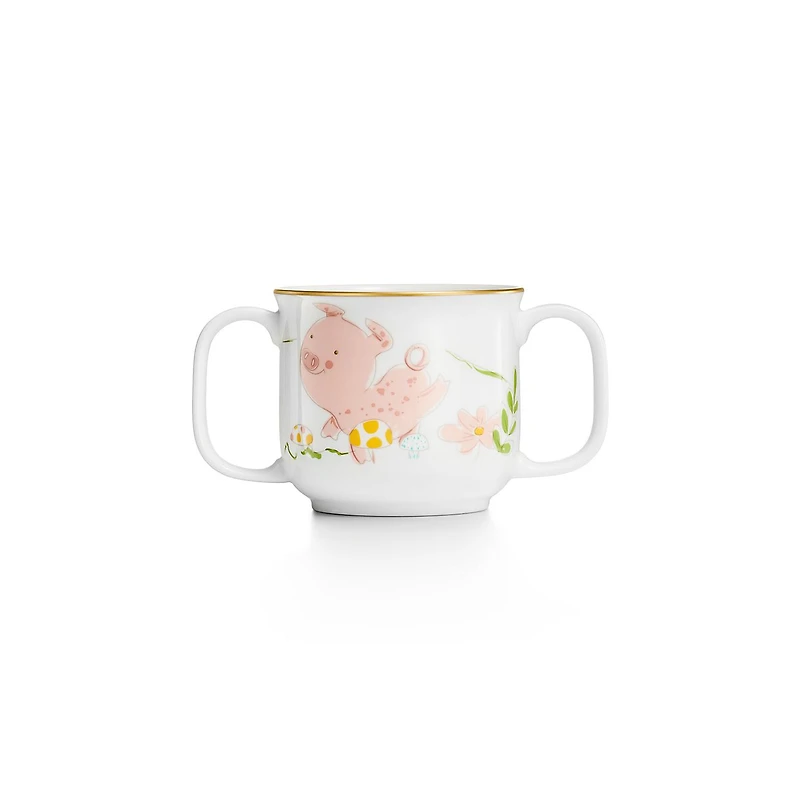 Tiny Tiffany Land Animals Double-handled Baby Cup