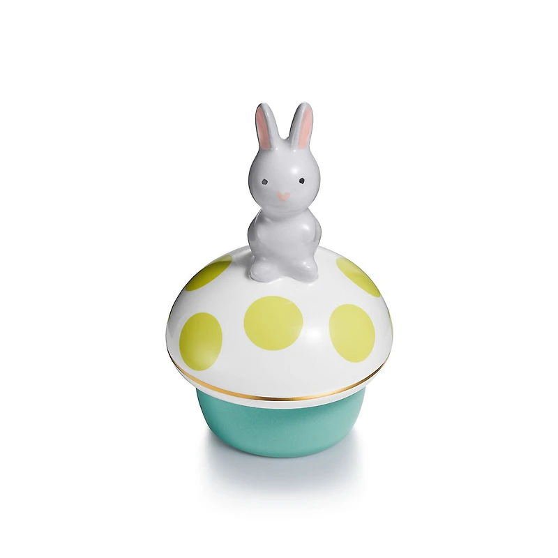 Tiny Tiffany Rabbit Keepsake Box