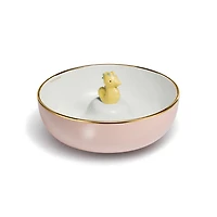 Tiny Tiffany Seahorse Soup Bowl