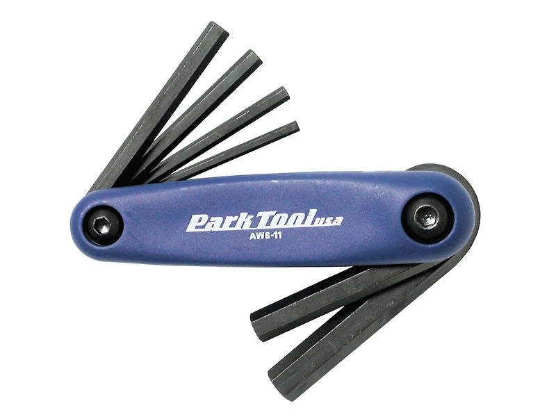 Park Tool AWS-11 Fold-Up Hex Wrench Set