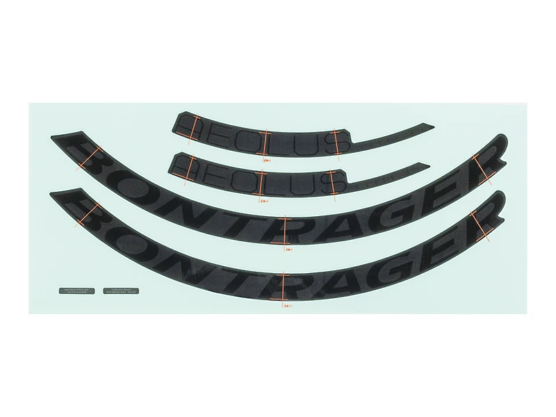 Bontrager Aeolus Elite 35mm Rim Decal Set