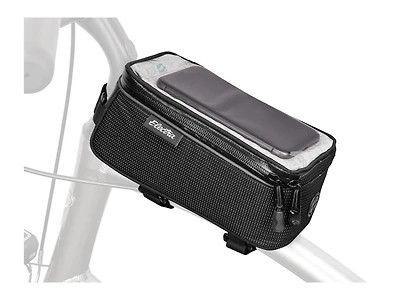 Electra Reflective Charcoal Phone Bike Bag