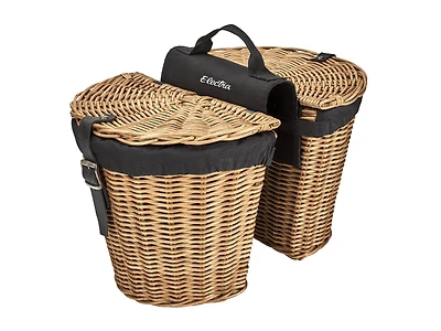 Electra Rattan Pannier Basket