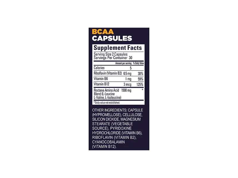 GU BCAA Capsules Bottle of 60