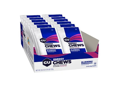 Gu Energy Chews Box of 12 Bags