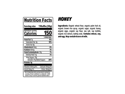 Honey Stinger Organic Waffle