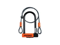 Kryptonite New-U Evolution Mini-7 U-Lock with 4' Flex Cable