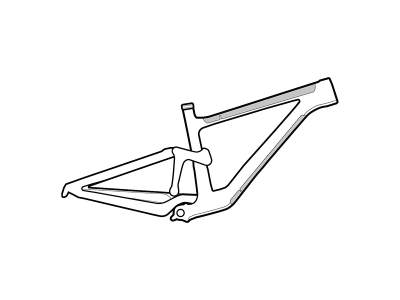Lizard Skins Frame Protector Large Clear