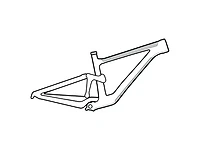 Lizard Skins Frame Protector Large Clear