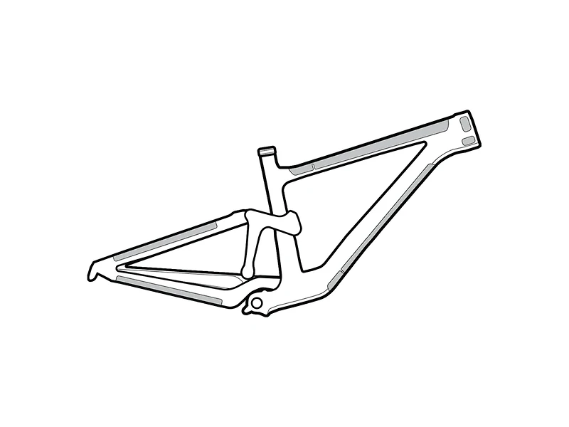Lizard Skins Protective Frame Wrap Kit
