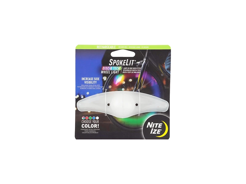 Nite Ize SpokeLit Rechargeable Wheel Light