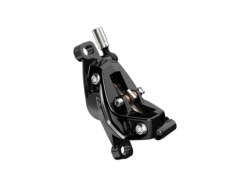 SRAM Level Silver Stealth 4-Piston Hydraulic Brakeset