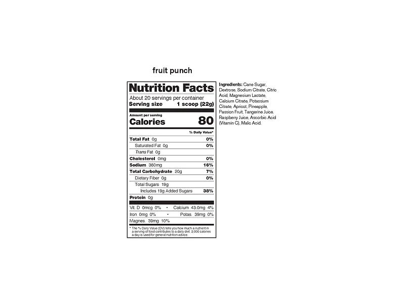Skratch Labs Hydration Sport Drink Mix -Serving Bag