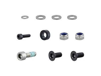 Trek Allant+ 7, 8, 9/Diamant Zouma+ Rear Fender Fastener Kit