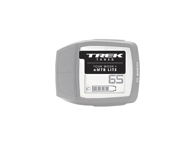 Trek eMTB Lite Tune Cling Sticker for Bosch Display