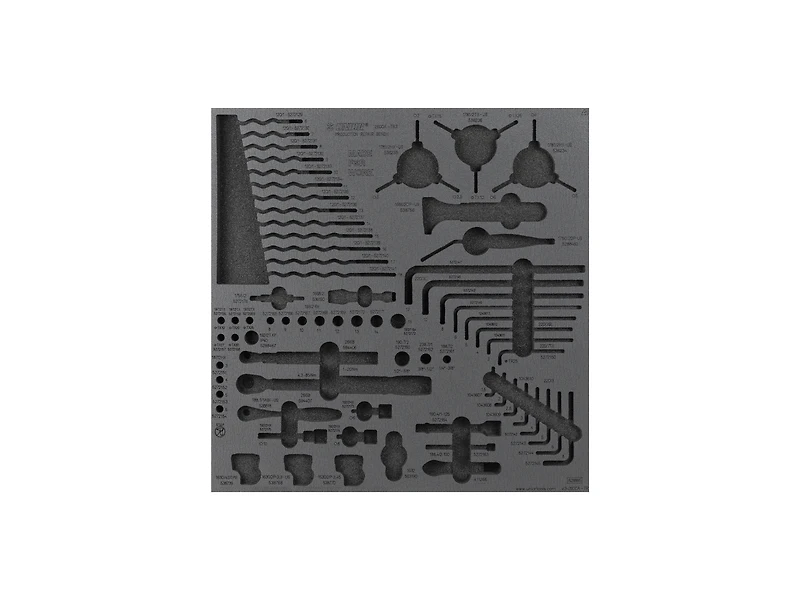 Unior Production Bench Drawer - 3 Tool Tray