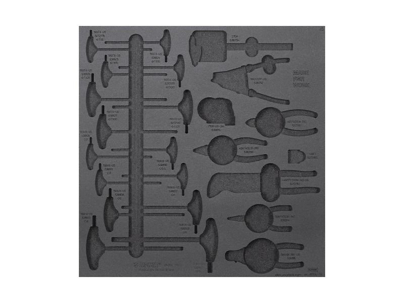 Unior Production Bench Drawer 4 Tool Tray