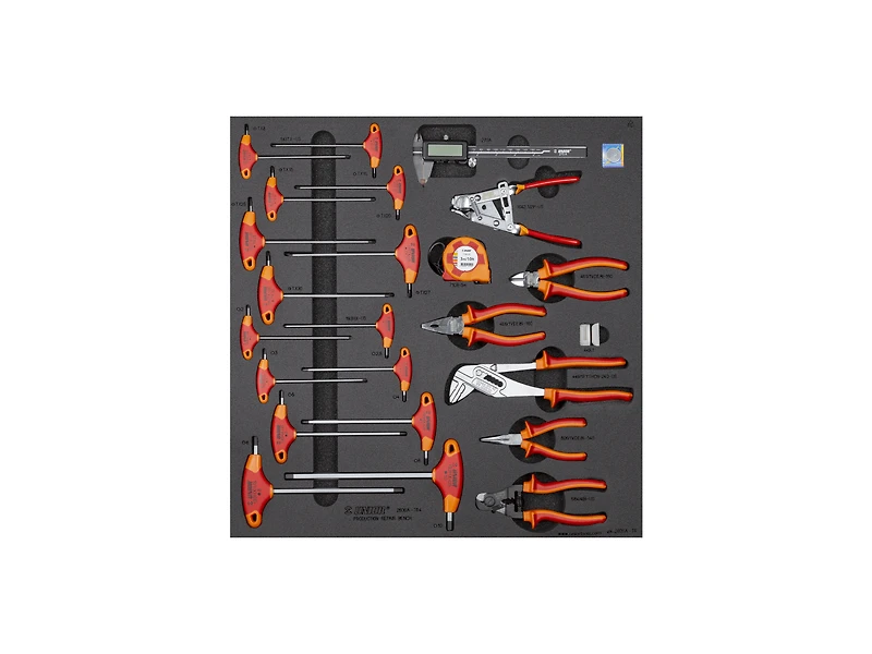 Unior Production Bench Drawer 4 Tool Tray Set