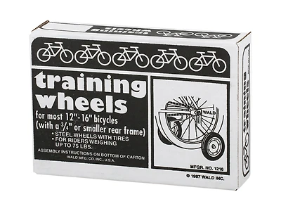 Wald 1216 12-16˝ Training Wheels Kit