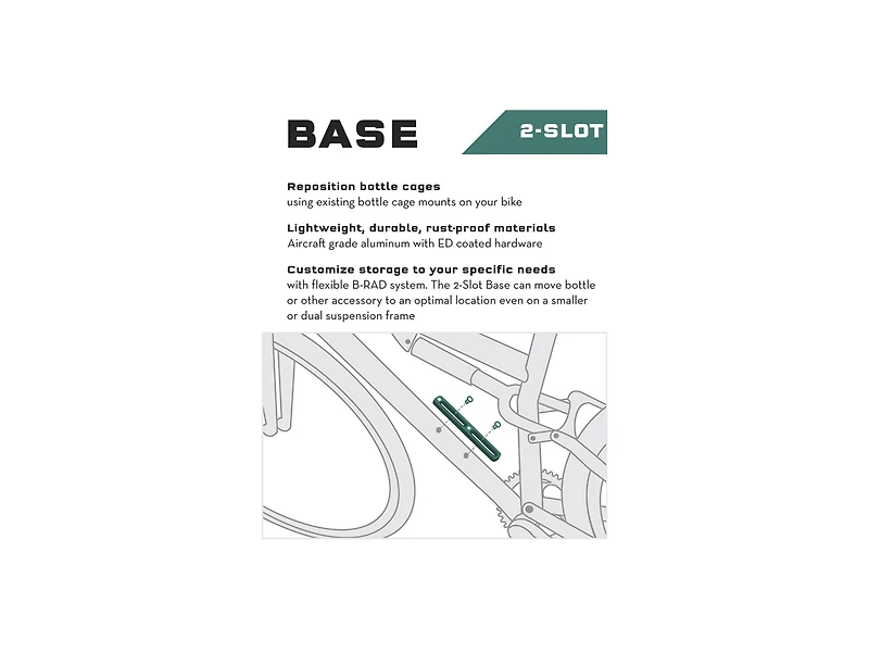Wolf Tooth B-RAD -Slot Base Mount