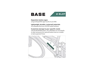 Wolf Tooth B-RAD 2-Slot Base Mount