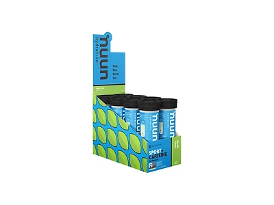 Nuun Sport + Caffeine Hydration Tablets Box of 8 Tubes
