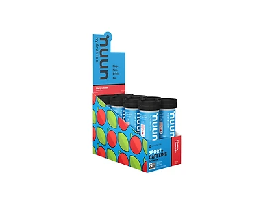 Nuun Sport + Caffeine Hydration Tablets Box of 8 Tubes