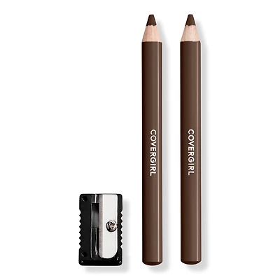 CoverGirl Easy Breezy Brow Fill + Define Eyebrow Pencils - Brown