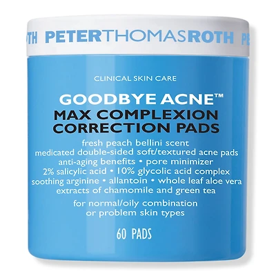 Peter Thomas Roth Max Complexion Correction Pads - 60 ct