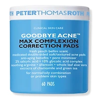 Peter Thomas Roth Max Complexion Correction Pads - 60 ct