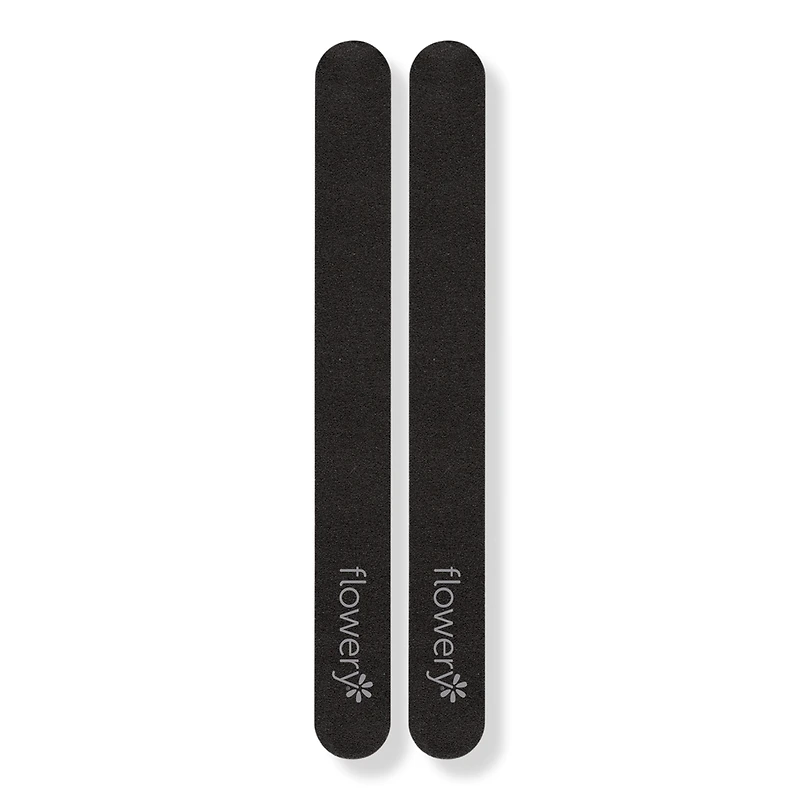 Flowery Duraboard Nail File for Artifical Nails