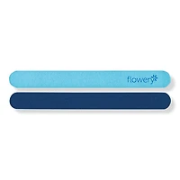 Flowery Moody Blue Nail File - Moody Blue