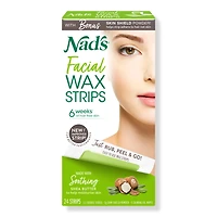 Nads Natural Facial Wax Strips