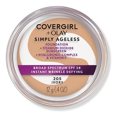 CoverGirl Olay Simply Ageless Instant Wrinkle-Defying Foundation with SPF 28