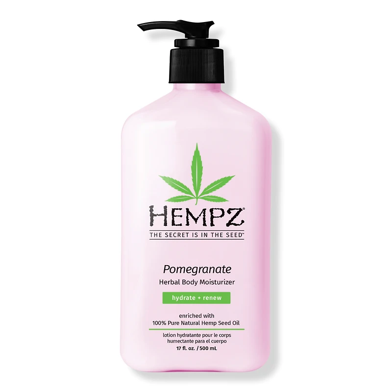 Hempz Pomegranate Herbal Body Moisturizer - oz