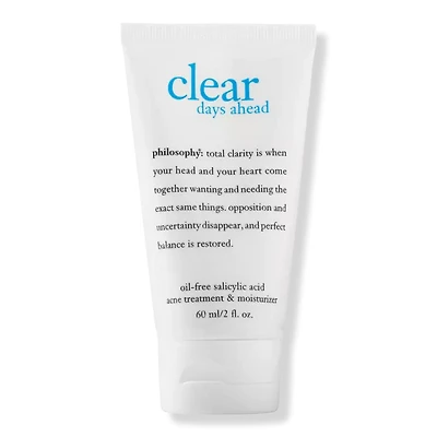 Philosophy Clear Days Ahead Oil-Free Salicylic Acid Acne Treatment & Moisturizer