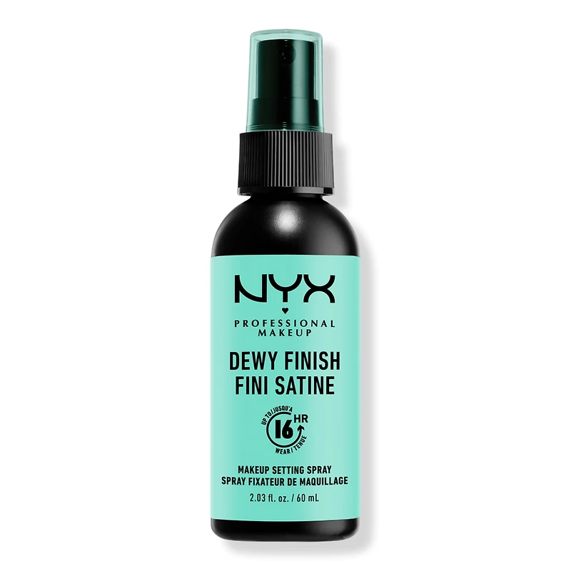 NYX Professional Makeup Dewy Finish Long Lasting Setting Spray Vegan Formula - oz