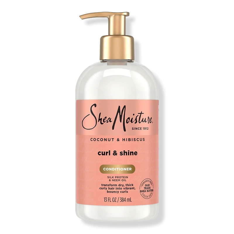 SheaMoisture Curl & Shine Coconut Hibiscus Conditioner - oz