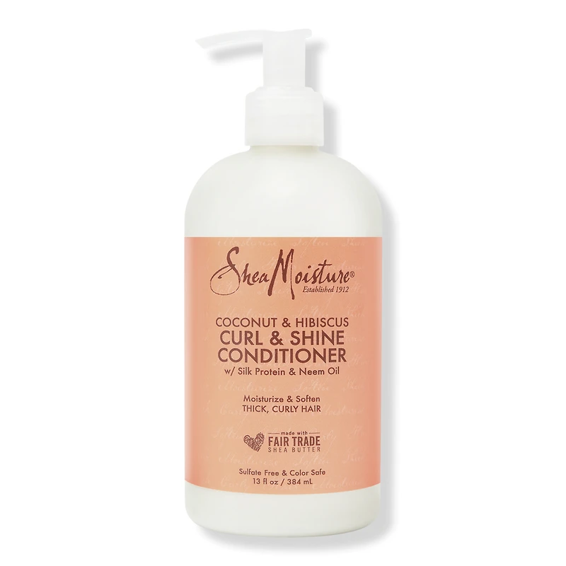 SheaMoisture Curl & Shine Coconut Hibiscus Conditioner - oz