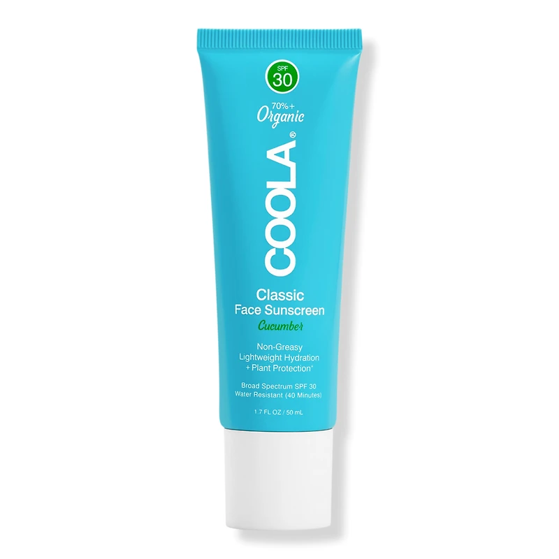 COOLA Classic Face Organic Sunscreen Lotion SPF 30 - Cucumber