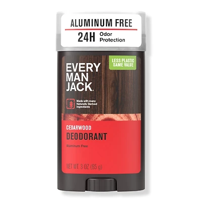Every Man Jack Cedarwood Men's Long-Lasting Deodorant
