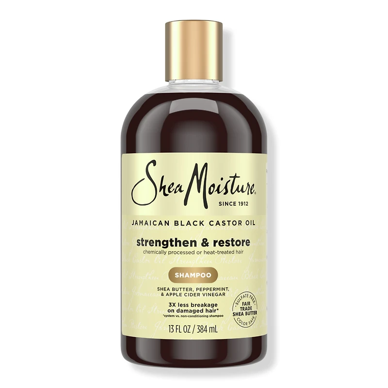 SheaMoisture Strengthen and Restore Jamaican Black Castor Oil Shampoo - oz