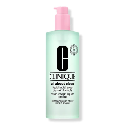 Clinique Jumbo All About Clean Liquid Facial Soap Oily - 13.5 oz