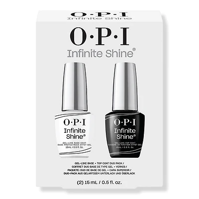 OPI Infinite Shine Long Wear Nail Polish Base Coat & Top Coat Duo
