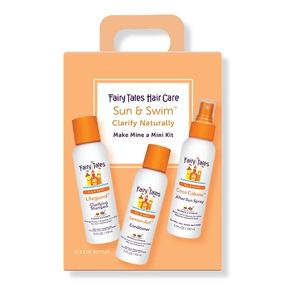 Fairy Tales Sun & Swim Shampoo, Conditioner, and Spray Travel Kit