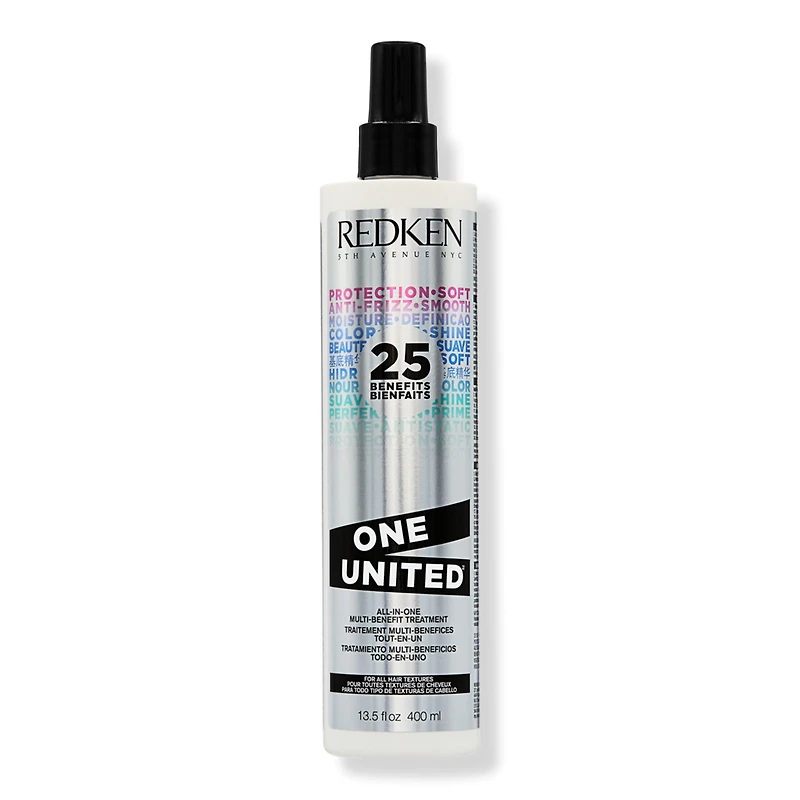 Redken One United All-In-One Multi-Benefit Treatment for Heat Protection - oz