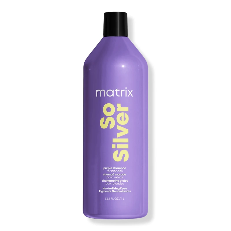 Matrix So Silver Purple Shampoo for Blonde Hair - oz