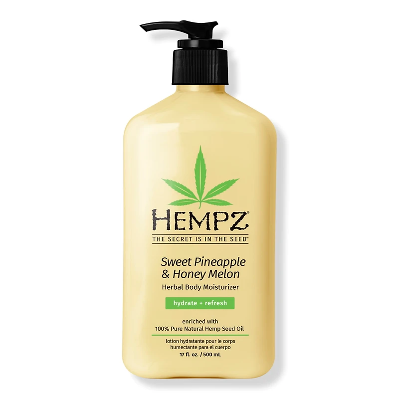 Hempz Sweet Pineapple & Honey Melon Herbal Body Moisturizer - oz
