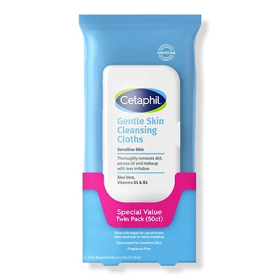 Cetaphil Gentle Skin Cleansing Cloths Twin Pack
