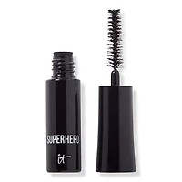 IT Cosmetics Travel Size Superhero Elastic Stretch Volumizing & Lengthening Mascara - Super Black